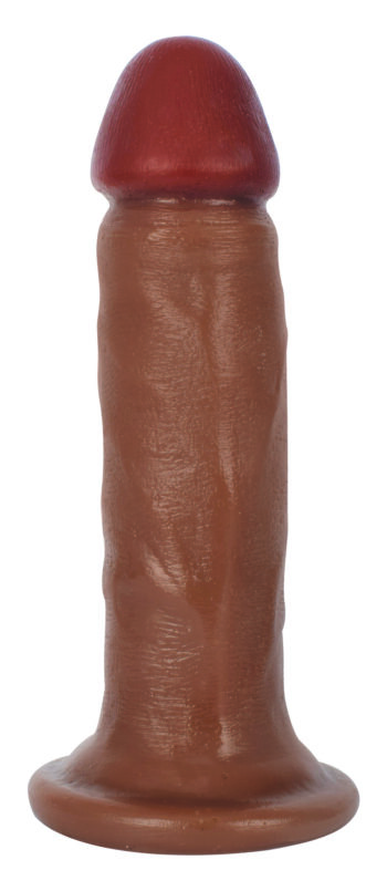 Jock Dark Bareskin Dildo - 6 Inch